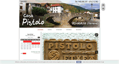 Desktop Screenshot of casapistolo.com